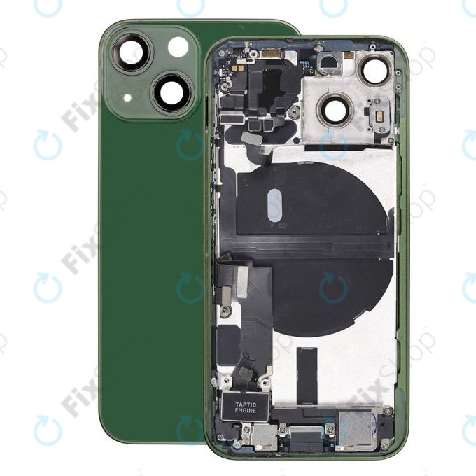 Apple iPhone 13 Mini - Zadnje ohišje z majhnimi deli (Green)