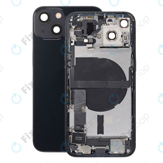 Apple iPhone 13 - zadnje ohišje z majhnimi deli (Midnight)