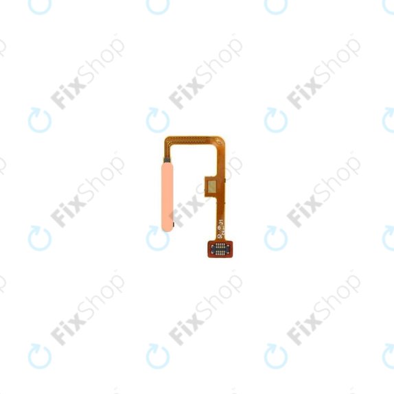 Xiaomi Mi 11 Lite 5G - Senzor prstnih odtisov + Flex kabel (Peach Pink)
