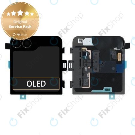 Samsung Galaxy Z Flip 7 FE F761B - LCD zaslon + steklo na dotik (Sub) - GH97-30985A Genuine Service Pack