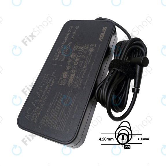 Polnilni adapter za Asus, B0A001-00080600, 150W, 19.5V, Genuine Service Pack