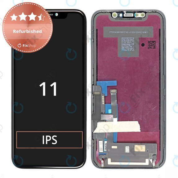Apple iPhone 11 - LCD zaslon + steklo na dotik + okvir Refurbished