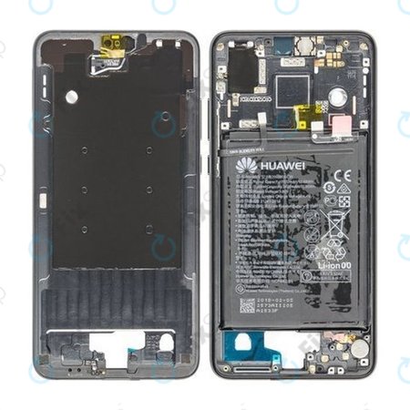 Huawei P20 - Srednji okvir + baterija (Black) - 02351VTL, 02351WKJ Genuine Service Pack