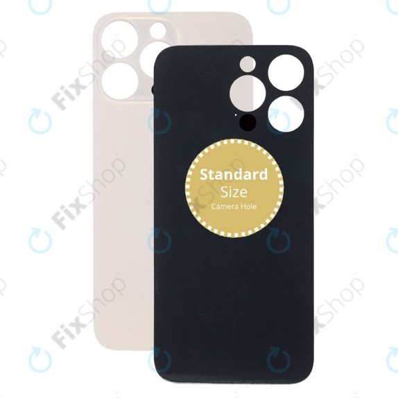 Apple iPhone 14 Pro Max - Steklo zadnjega ohišja (Gold)