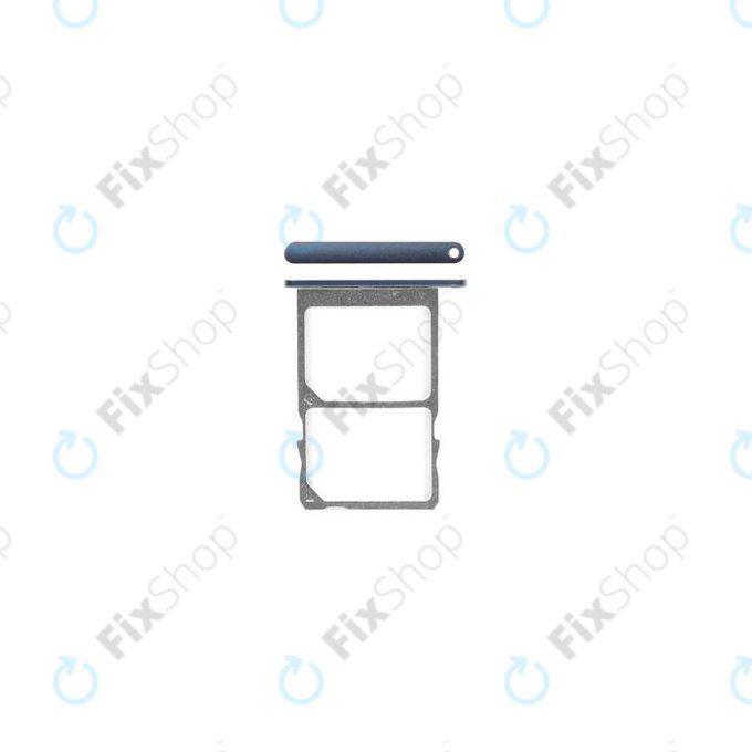 Nokia 3 - Reža za kartico SIM (Tempered Blue) - MENE152010A Genuine Service Pack