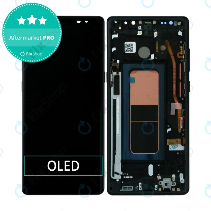 Samsung Galaxy Note 8 N950F - LCD zaslon + steklo na dotik + okvir OLED