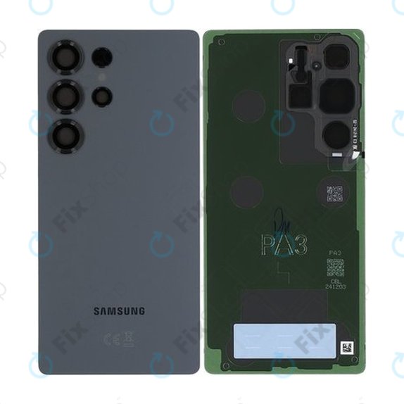 Samsung Galaxy S25 Ultra - Pokrov baterije (Titanium Jetblack) - GH82-36353G Genuine Service Pack