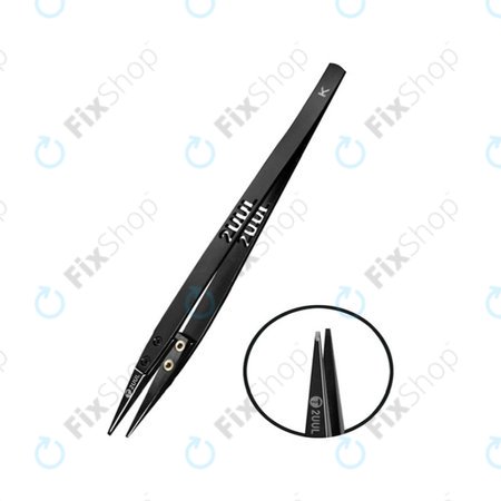 Pinceta, ESD-varna s ploščato keramično konico, 2UUL TW32