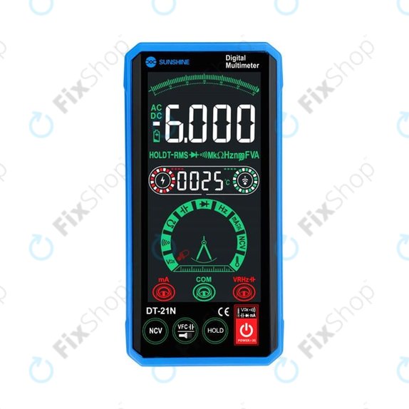 Sunshine DT-21N - Multimeter na dotik