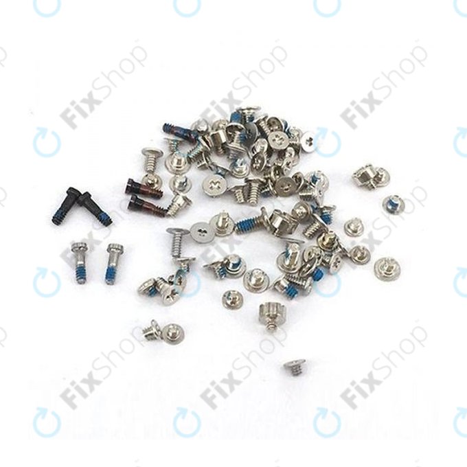 Apple iPhone 8, SE (2nd Gen 2020) - Komplet vijakov (Space Grey, Black)