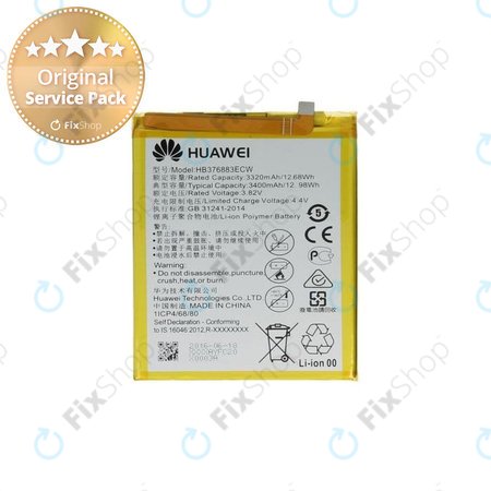Huawei P9 Plus - Baterija HB376883ECW 3400mAh - 24022009 Genuine Service Pack