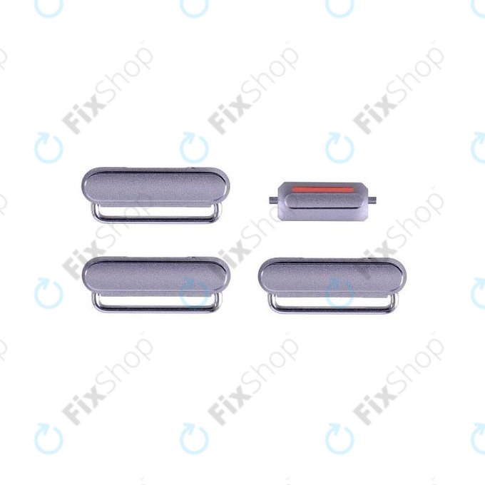 Apple iPhone 6 - Power + Volume + Silent Mode Buttons (Space Gray)