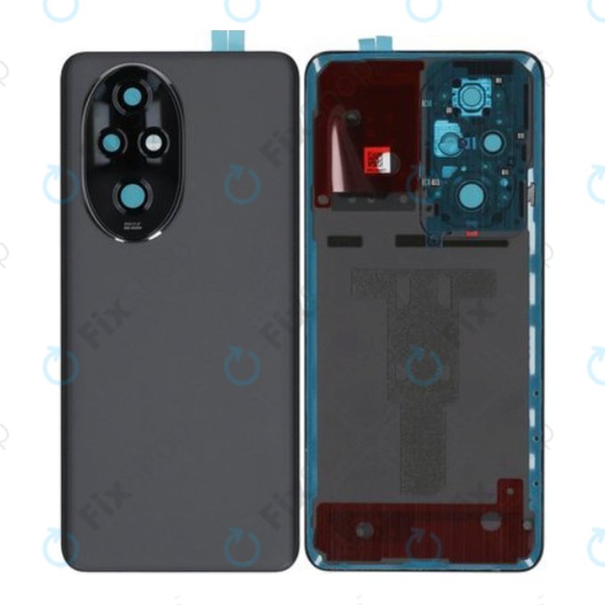 Honor 200 Pro - Pokrov baterije komplet (Black)