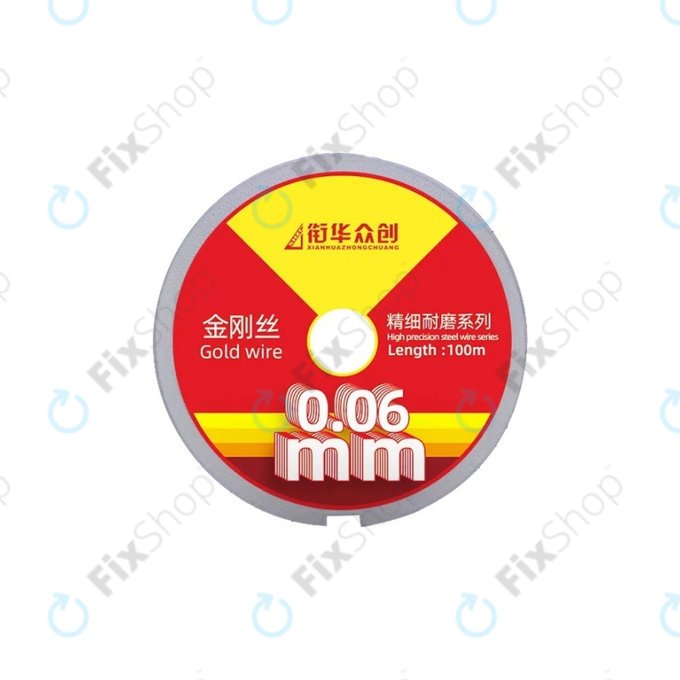 Gold Wire - Žica za ločevanje LCD zaslonov (0.06mm x 100M)