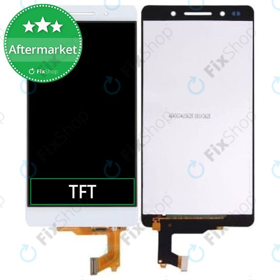 Huawei Honor 7 - LCD zaslon + steklo na dotik (White) TFT