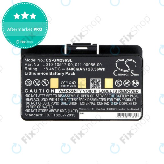 Baterija za Garmin GPSMAP, 3400mAh, Li-Ion, 8.4V, 010-10517-00, HQ