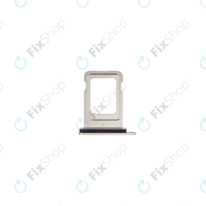 Apple iPhone 15 Pro, 15 Pro Max - SIM reža (White Titanium)