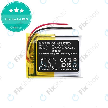 Baterija za GoPro Hero 4 Session, Hero 5 Session, 800mAh, Li-Pol, 3.7V, 601-06750-000, HQ