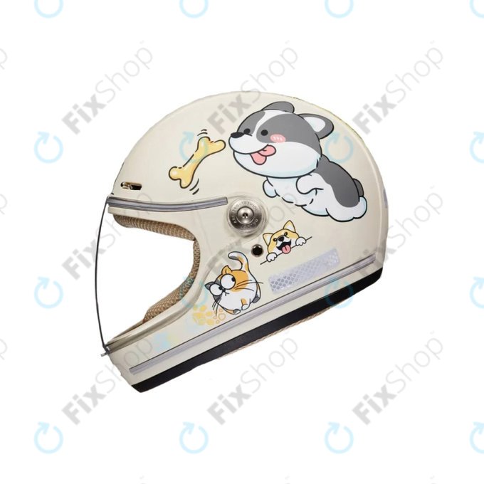 Otroška čelada za električni skiro in kolo (46–52 cm) (Dog)