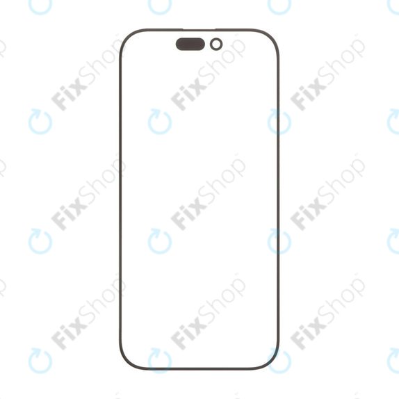Apple iPhone 17 - Sprednje steklo + OCA Adhesive