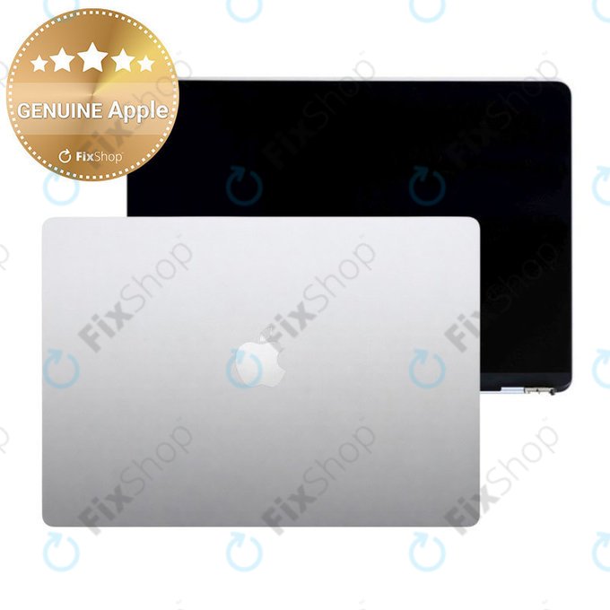 LCD zaslon za MacBook Air 13", A3240 (2025), s sprednjim steklom in pokrovom, Silver, 661-50103, Genuine Apple