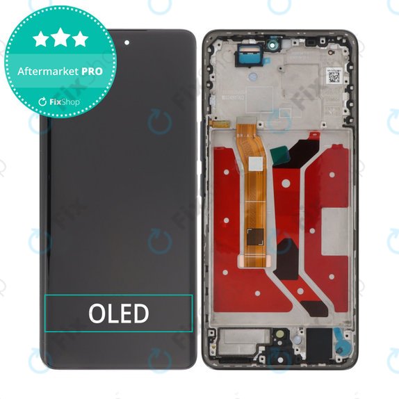 Honor Magic7 Lite - LCD zaslon + steklo na dotik + okvir (Black) OLED