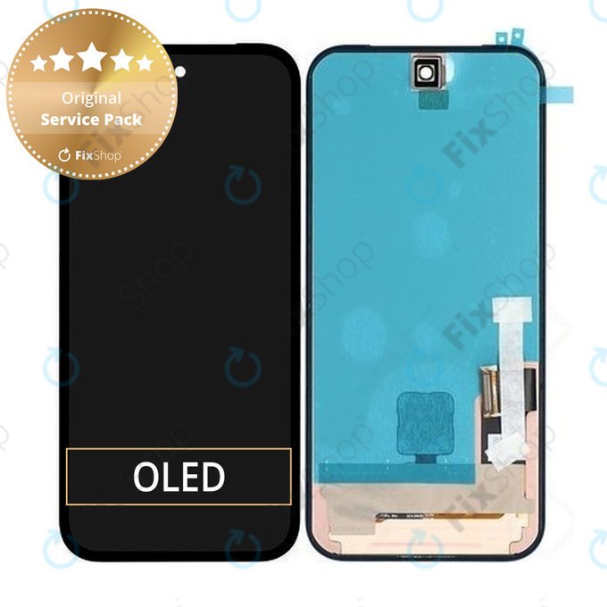Google Pixel 9a GTF7P GTF7P - LCD zaslon + steklo na dotik - G949-01306-00 Genuine Service Pack