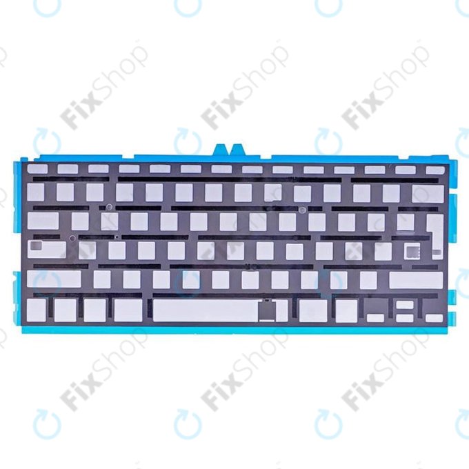 Apple MacBook Air 13" A1466 (Mid 2012 - Mid 2017) - Osvetlitev tipkovnice UK/EU