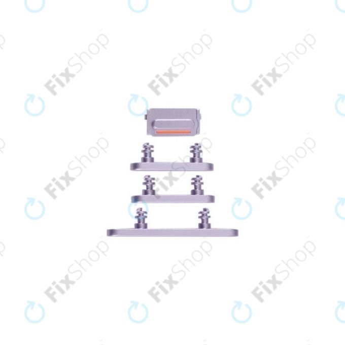 Apple iPhone 14 Pro - stranski gumbi (deep purple)