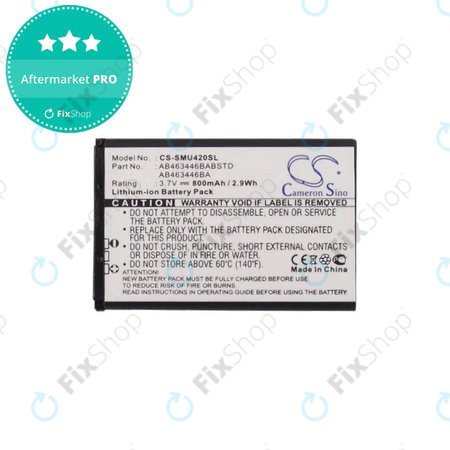 Samsung Chrono - Baterija AB463446BA 800mAh HQ