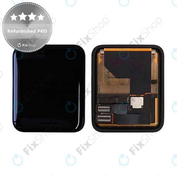 LCD Zaslon za Apple Watch 1 38mm, Steklo na dotik brez okvirja, Refurbished PRO