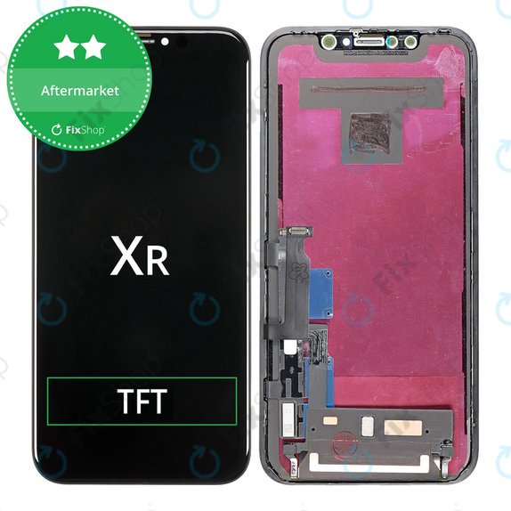 Zaslon za iPhone XR, Steklo na dotik z okvirjem