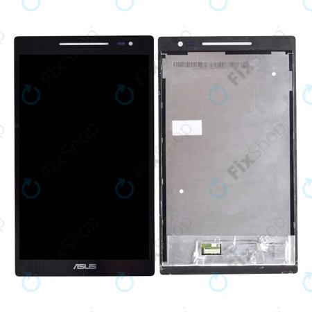 Asus ZenPad 8 Z380C, Z7380CX - LCD zaslon + steklo na dotik (Black) TFT