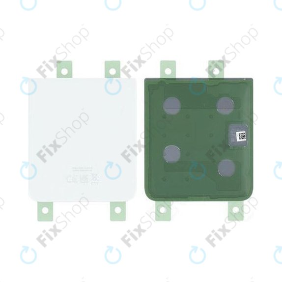 Samsung Galaxy Z Flip 4 F721B - Pokrov baterije B/G (White) - GH82-29654F Genuine Service Pack