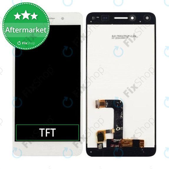 Huawei Y6 II Compact - LCD zaslon + steklo na dotik (White) TFT