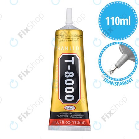 Adhesive lepilo T-8000 - 110 ml (prozorno)