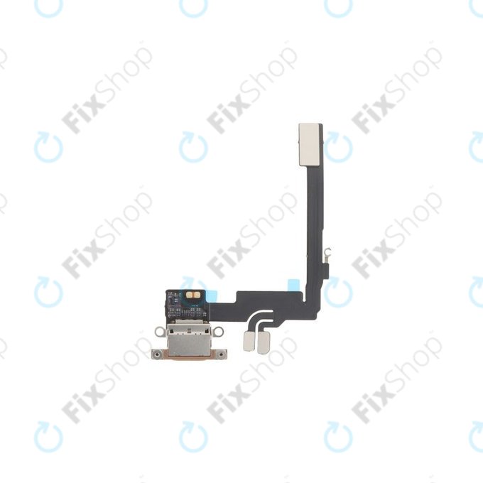 Apple iPhone 16 Pro - Priključek za polnjenje + Flex kabel (Desert Titanium)