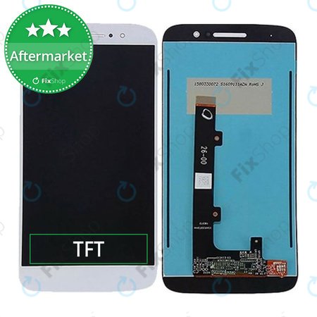 Motorola Moto M XT1663 - LCD zaslon + steklo na dotik (White) TFT