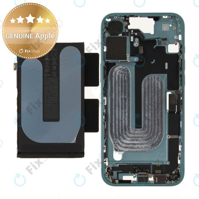 Srednji okvir z baterijo za iPhone 16 Plus | Green | ZD076-00688 | Genuine Apple