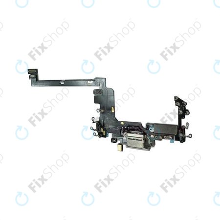 Apple iPhone 17 Pro - Priključek za polnjenje + Flex kabel (Silver)