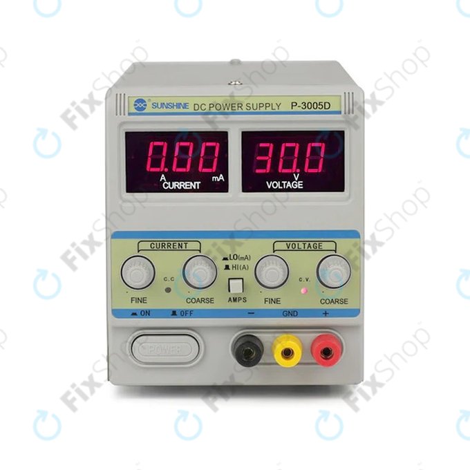 Sunshine P-3005D - Nastavljiv napajalnik (0-30V, 0-5A)