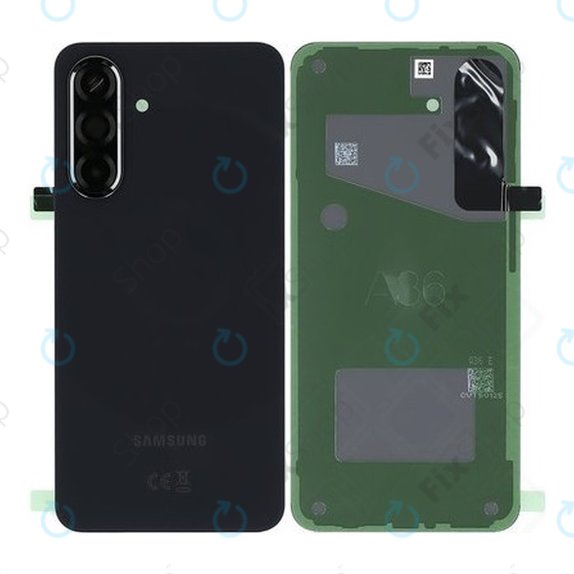 Samsung Galaxy A36 A366E - Pokrov baterije (Awesome Black) - GH82-36804A Genuine Service Pack