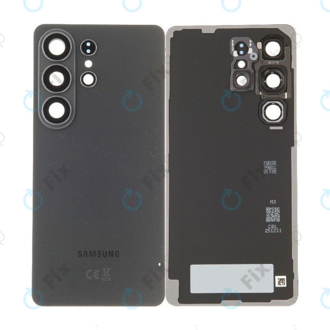 Pokrov baterije za Samsung S26 Ultra, Black, GH82-38884A, Genuine Service Pack