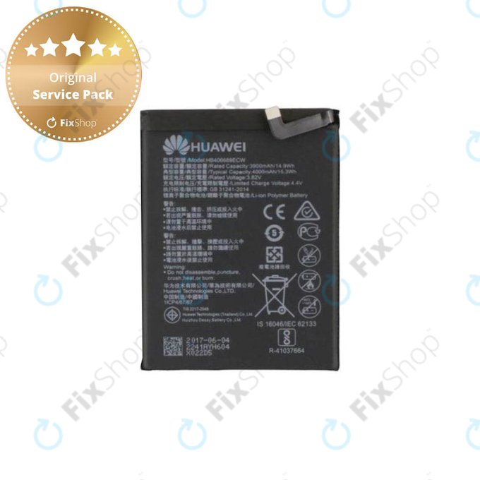 Huawei Y9 (2018), Y7 (2019) - Baterija HB406689ECW 4000mAh - 24022860, 24022692, 24022241 Genuine Service Pack