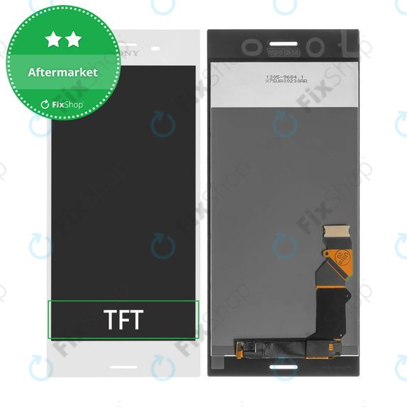 Sony Xperia XZ Premium Dual G8142 - LCD zaslon + steklo na dotik (Luminous Chrome) TFT