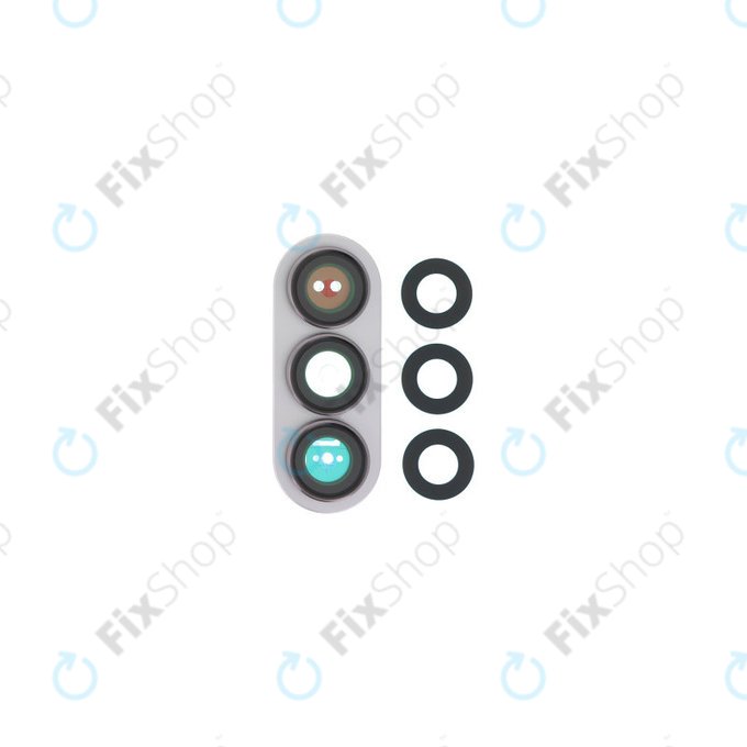 Samsung Galaxy Z Fold 7 F966B - Steklo zadnje kamere + okvir (Silver Shadow)