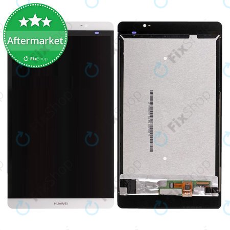 Huawei MediaPad M2 8.0 - LCD zaslon + steklo na dotik (White) TFT