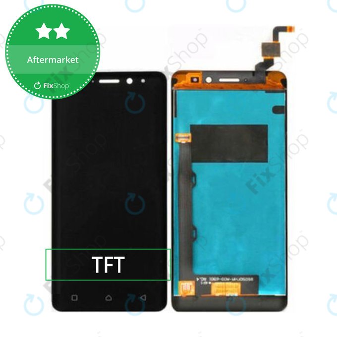 Lenovo K6 K33a48, K6 Power K33a42 - LCD zaslon + steklo na dotik (Black) TFT