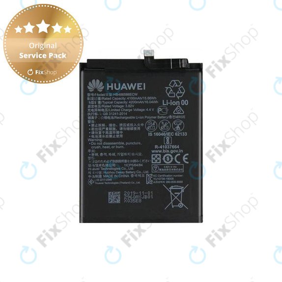 Huawei P40 Lite - Baterija HB486586ECW 4100mAh - 24023099 Genuine Service Pack