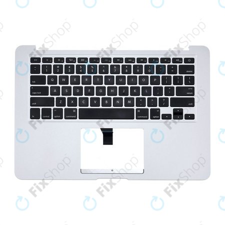 Apple MacBook Air 13" A1466 (Mid 2013 - Mid 2017) - Zgornji okvir tipkovnice + tipkovnica US